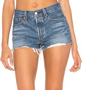 levi's 501 denim cutoff 26